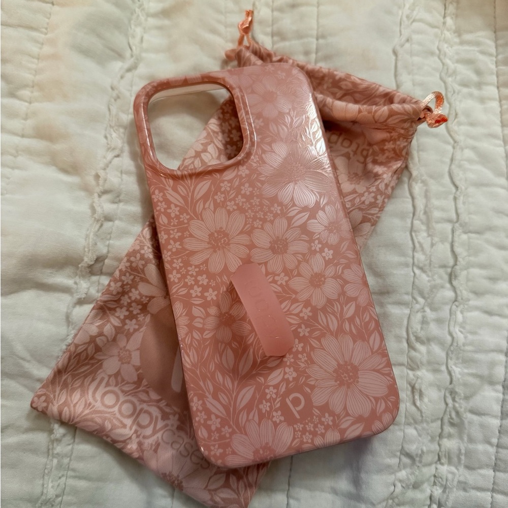 Loopy Case Floral Pink Phone Case